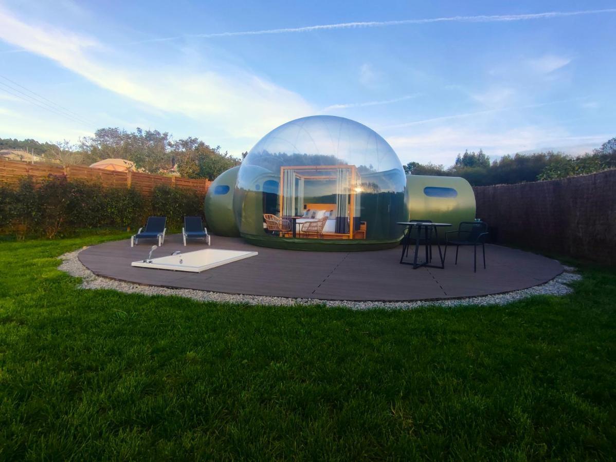 Hotel Luzada - Glamping Burbujas Galicia Juances Exterior foto