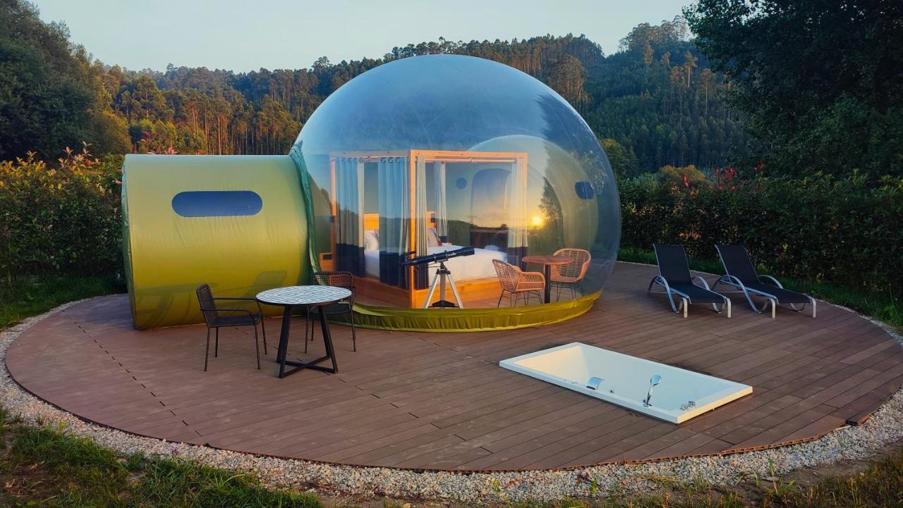 Hotel Luzada - Glamping Burbujas Galicia Juances Exterior foto